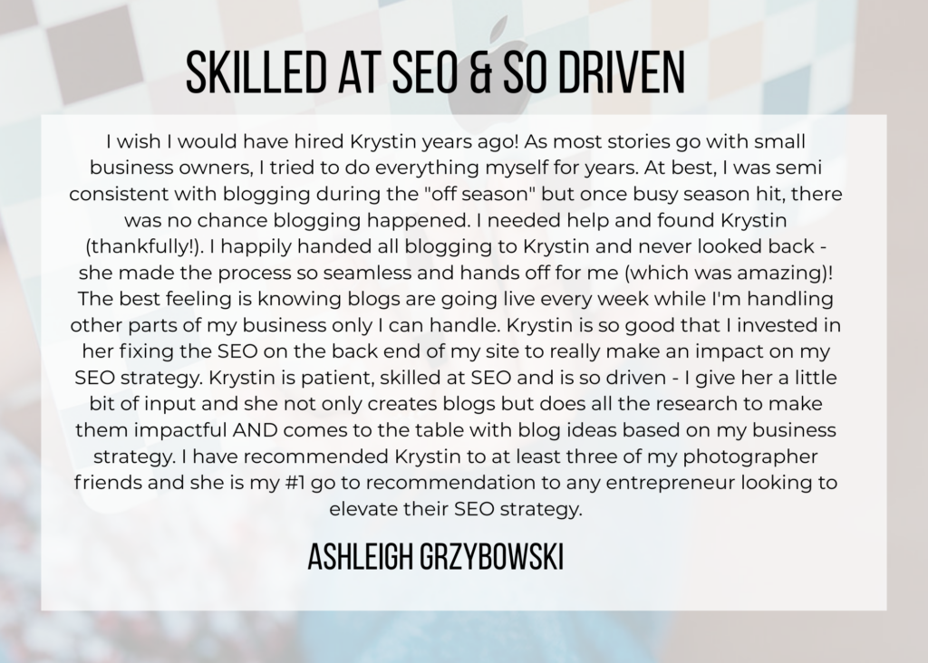 ai blogging review from wedding photographer for seo for wedding photographer